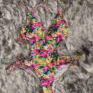 NWT Colorful monokini